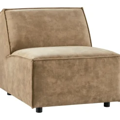 Sale Pronto Wonen 1 zits Baricci lichtbruin basic comfort