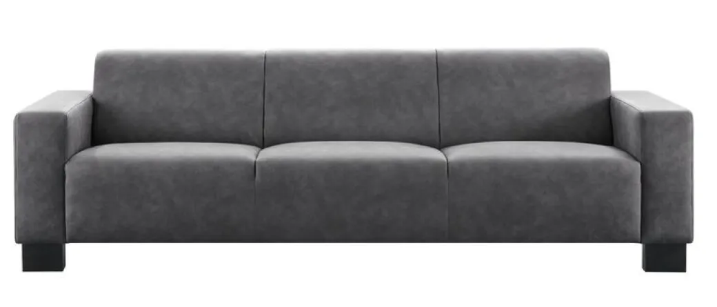 Outlet Pronto Wonen 4 zitsbank Alpa pocketveren/HR schuim zitting antraciet