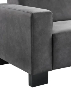 Outlet Pronto Wonen 4 zitsbank Alpa pocketveren/HR schuim zitting antraciet