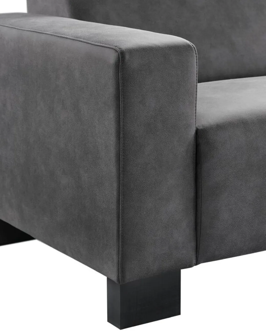 Outlet Pronto Wonen 4 zitsbank Alpa pocketveren/HR schuim zitting antraciet