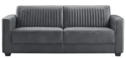 Online Pronto Wonen 3 zitsbank Arpeggio polyether zitting antraciet