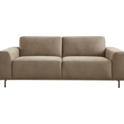 Discount Pronto Wonen 2,5 zitsbank Pantini microleder bruin premium comfort