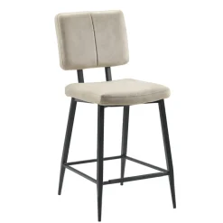 Outlet Pronto Wonen Barkruk Gento microvezel zandbeige
