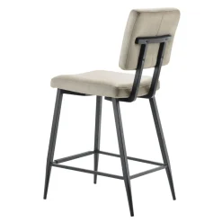 Outlet Pronto Wonen Barkruk Gento microvezel zandbeige