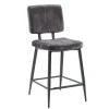 New Pronto Wonen Barkruk Gento velvet antraciet