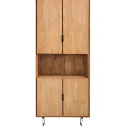 Clearance Pronto Wonen Boekenkast Aska (80 Cm) teak naturel brushed
