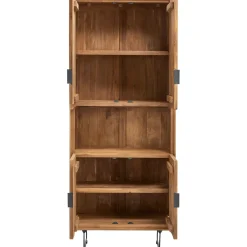 Clearance Pronto Wonen Boekenkast Aska (80 Cm) teak naturel brushed