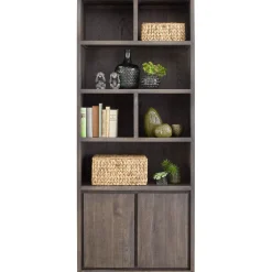 Clearance Pronto Wonen Boekenkast Lavio (86 cm) eiken grafiet
