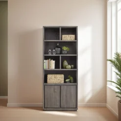 Clearance Pronto Wonen Boekenkast Lavio (86 cm) eiken grafiet