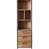 Sale Pronto Wonen Boekenkast Romaro (55 Cm) teakhout mix rough