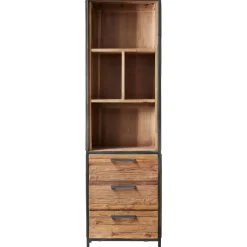 Sale Pronto Wonen Boekenkast Romaro (55 Cm) teakhout mix rough