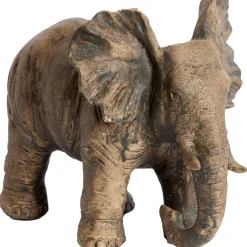 Best Pronto Wonen Decoratiebeeld Ofanto olifant medium antiek donkerbruin