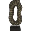 Discount Pronto Wonen Decoratiebeeld Positano S goud zwart