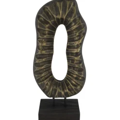 Discount Pronto Wonen Decoratiebeeld Positano S goud zwart