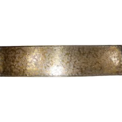 Best Pronto Wonen Decoratieschaal Trebbia 20x80 cm rechthoekig brons