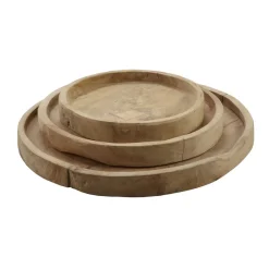 Online Pronto Wonen Dienblad Scaffale rond 50 teak wortel