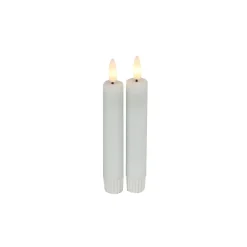 Discount Pronto Wonen Dinerkaars Benevento Led small wit rond set van 2