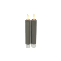 Best Pronto Wonen Dinerkaars Benevento Led small grijs rond set van 2