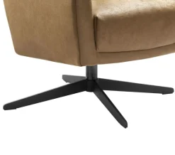 Clearance Pronto Wonen Draaifauteuil Morini camel excellent comfort