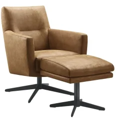 New Pronto Wonen Draaifauteuil Morini camel basic comfort