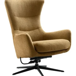 Discount Pronto Wonen Draaifauteuil Tronto bruin basic comfort