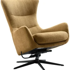 Discount Pronto Wonen Draaifauteuil Tronto bruin basic comfort