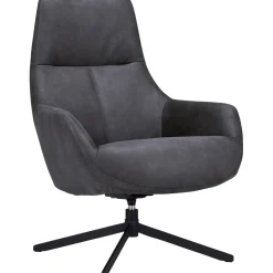 Best Pronto Wonen Draaifauteuil Vaneze microleder antraciet