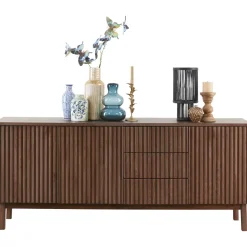 Online Pronto Wonen Dressoir Arrosto eikenhout 76x180x45 cm Dark Roast