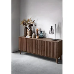 Online Pronto Wonen Dressoir Arrosto eikenhout 76x180x45 cm Dark Roast