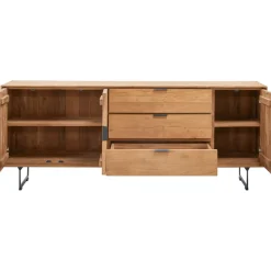 Hot Pronto Wonen Dressoir Aska (195 Cm) teak naturel brushed