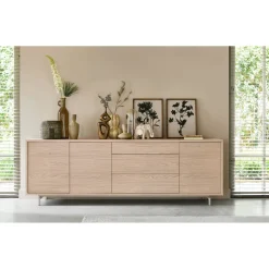 Hot Pronto Wonen Dressoir Famosa 76x228x45 cm bruin