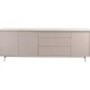 Best Pronto Wonen Dressoir Famosa 76x228x45 cm grijs