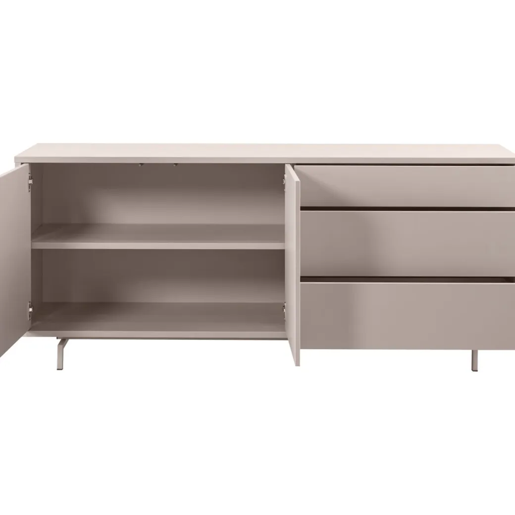 Sale Pronto Wonen Dressoir Famosa 76x180x45 cm grijs