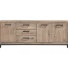 Best Pronto Wonen Dressoir Hevano (207 cm) eikenhout moose