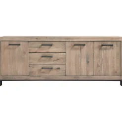 Best Pronto Wonen Dressoir Hevano (207 cm) eikenhout moose