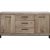 Discount Pronto Wonen Dressoir Hevano (162 cm) eikenhout moose