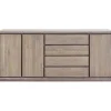 Clearance Pronto Wonen Dressoir Lavio (203 cm) eiken slate