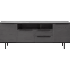 Outlet Pronto Wonen Dressoir Nero (180 cm) noir decor