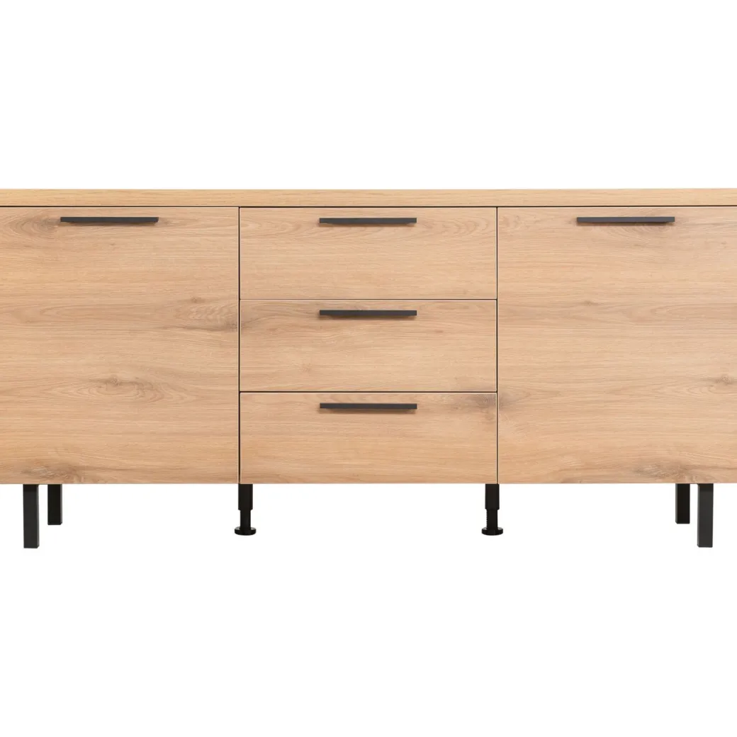Hot Pronto Wonen Dressoir Paranno 77x165x42 cm bruin