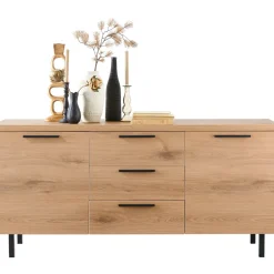 Hot Pronto Wonen Dressoir Paranno 77x165x42 cm bruin