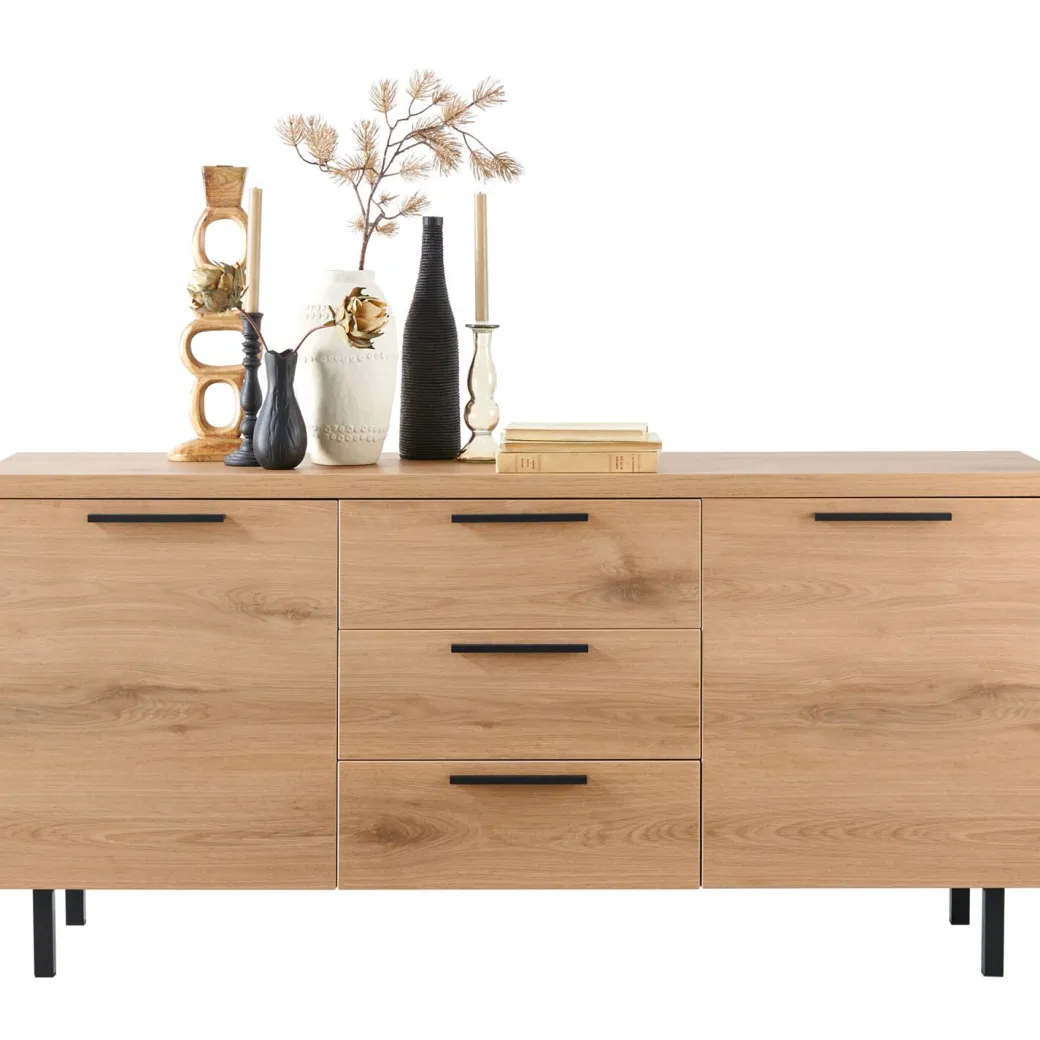 Hot Pronto Wonen Dressoir Paranno 77x165x42 cm bruin