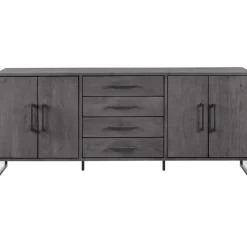 Pronto Wonen Dressoir Piastra 188 cm zwart