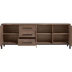 Clearance Pronto Wonen Dressoir Ricardi 240x87x45 cm dark mango