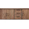 Outlet Pronto Wonen Dressoir Romaro (195 cm) teakhout mix rough