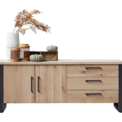 Pronto Wonen Dressoir Verato (200 cm) naturel grey