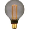 Pronto Wonen E27 Ledlamp Illumi 3,5 Watt 9,5 cm bol smoke