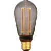 Best Pronto Wonen E27 Ledlamp Illumi smoke 3,5 Watt 6,4 cm druppel