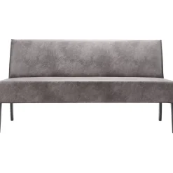 Discount Pronto Wonen Eetkamerbank Avanza 170 cm microleder grijs