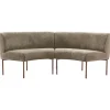 Outlet Pronto Wonen Eetkamerbank Cenare 230 cm taupe