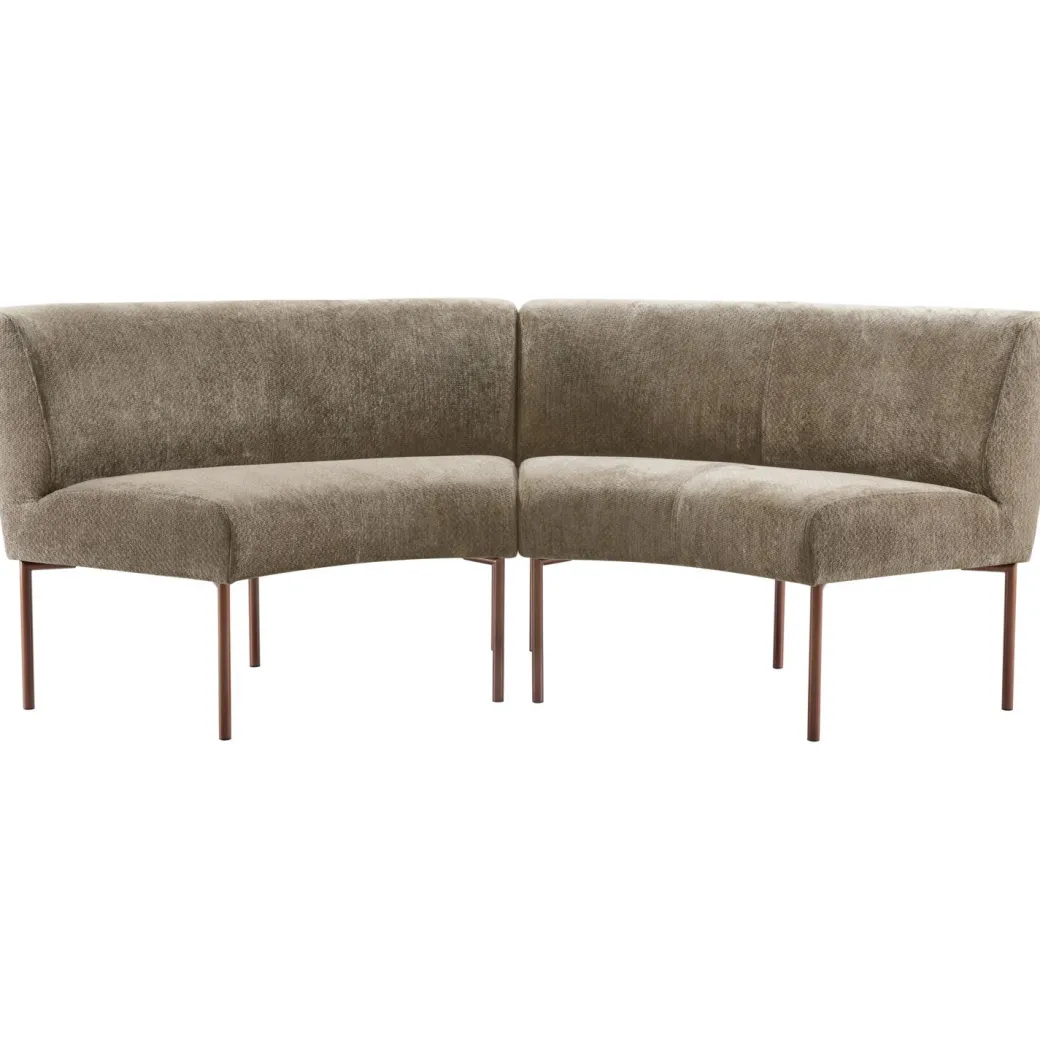 Outlet Pronto Wonen Eetkamerbank Cenare 230 cm taupe